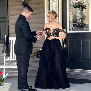 Deciding to part from my junior prom dress 🥲